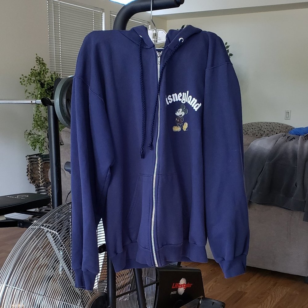 Disney vintage hooded sweatjacket